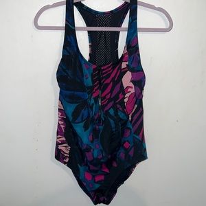 All in motion one piece swimsuit
